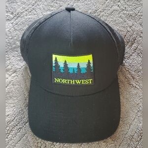 North West Night Sky Retro Trucker Hat